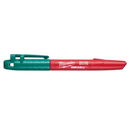 Milwaukee Tool Green Fine Point Markers 48-22-3190
